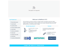 Tablet Screenshot of multitechuae.com